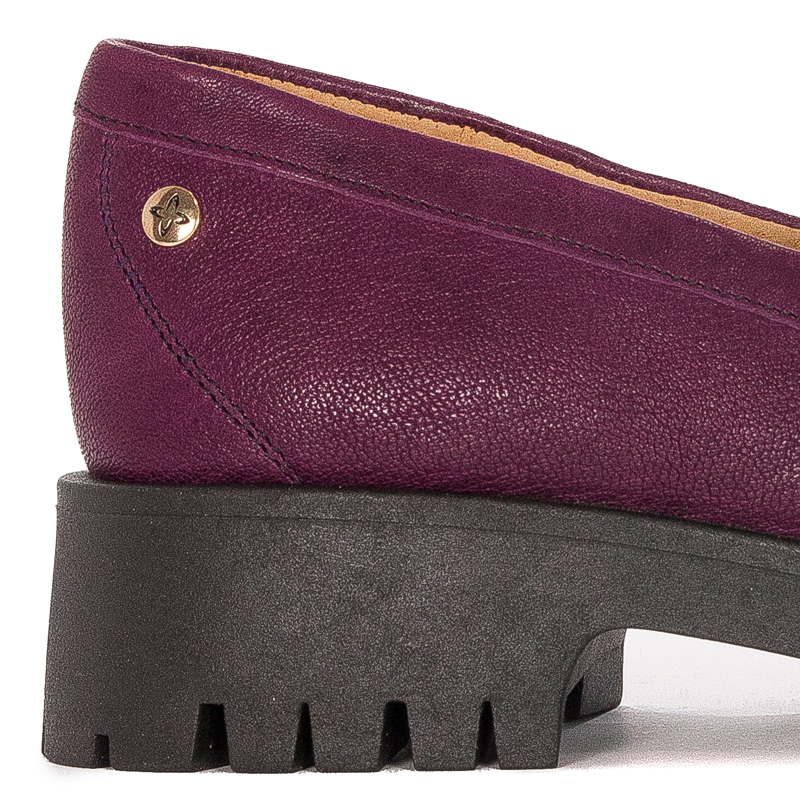 Maciejka Women's Burgundy Flat Shoes