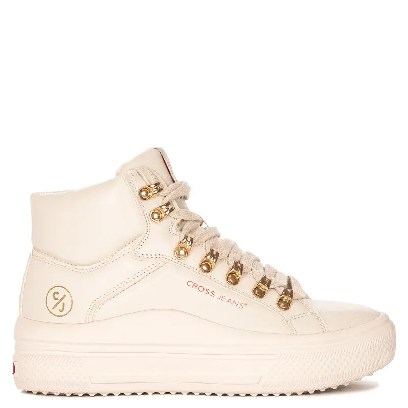 Cross Jeans beige sneakers