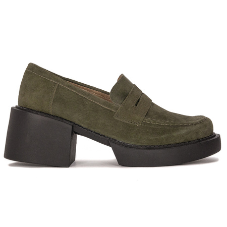 Filippo Khaki women's Flat Shoes