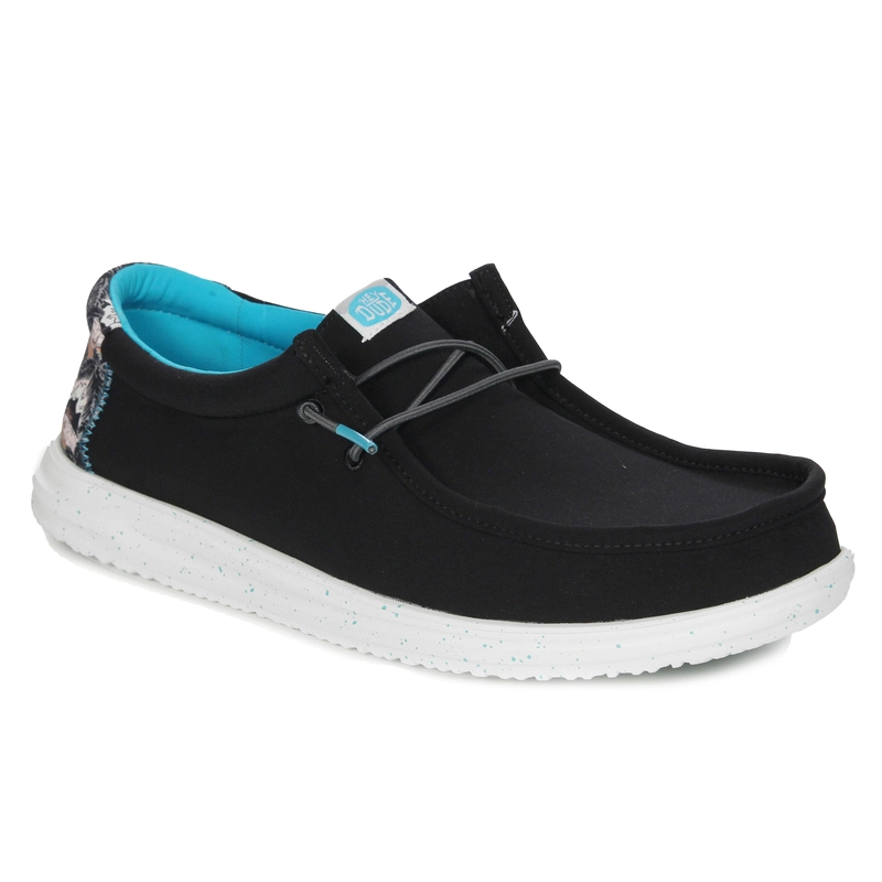 Hey Dude Men's Walley H2O Tropical Black moccasins