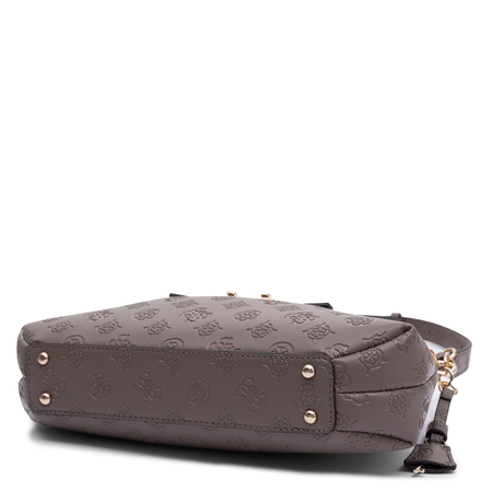 Guess Elegancka Klasyczna Torebka Damska Taupe PD22251-TAUPE LOGO