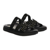 Yokono Women's Leather Flip Flops Negro
