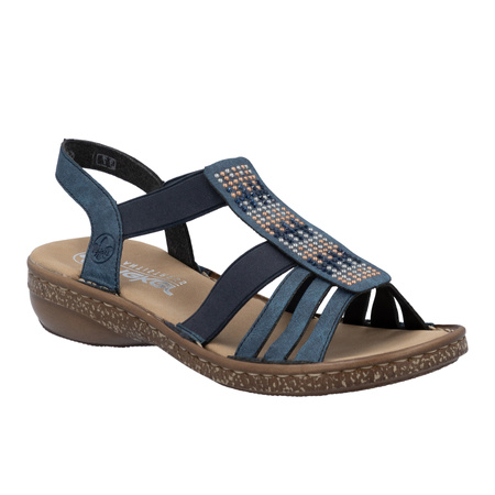 Rieker Women's Blue Sandals