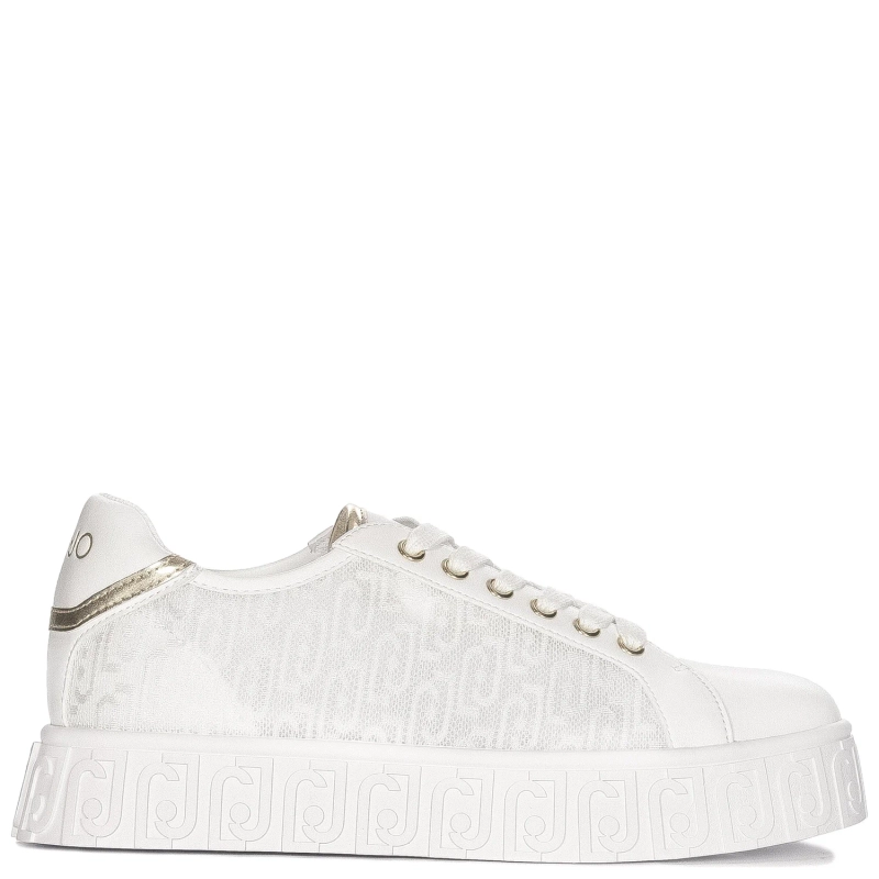 Liu Jo Sneakers women's platform low shoes Lovely 02 White