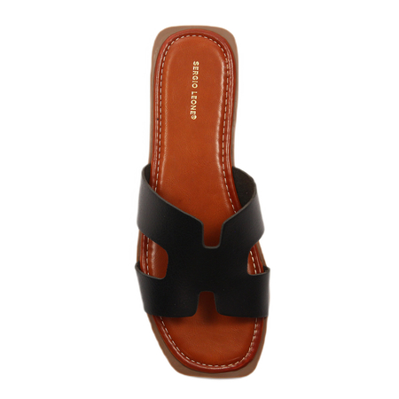 Sergio Leone Women's Flip-Flops Black