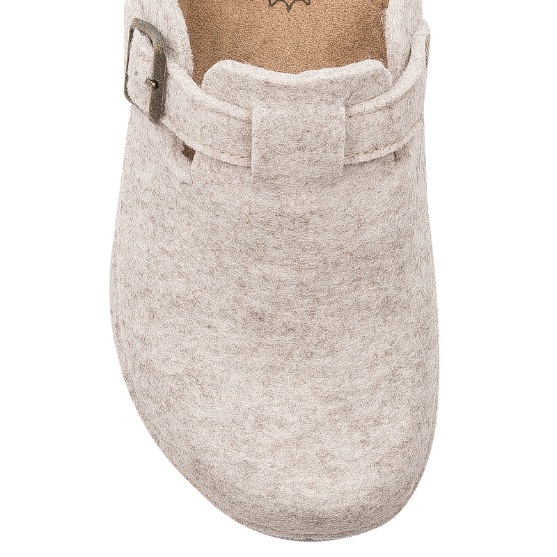 Inblu Kapcie klapki damskie Ice Beige beżowe