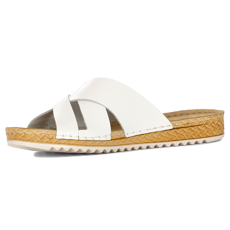 Inblu Women's Slides White
