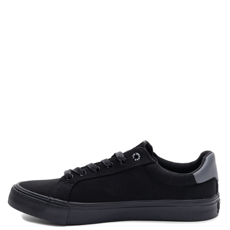 Lee Cooper Men's Classic Lace-Up Textile Sneakers Black LCW-26-02-4092M