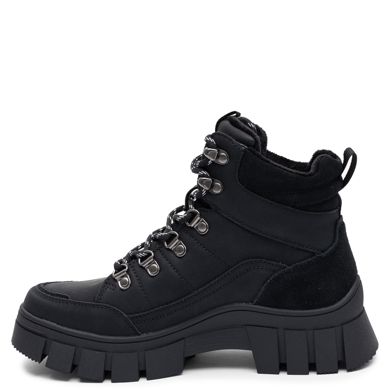 Lee Cooper Ocieplane Masywne Trapery Na Platformie Czarne LCJ-26-31-4580LA