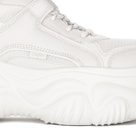 Buffalo Sneakersy damskie na platformie Blader Matcha White