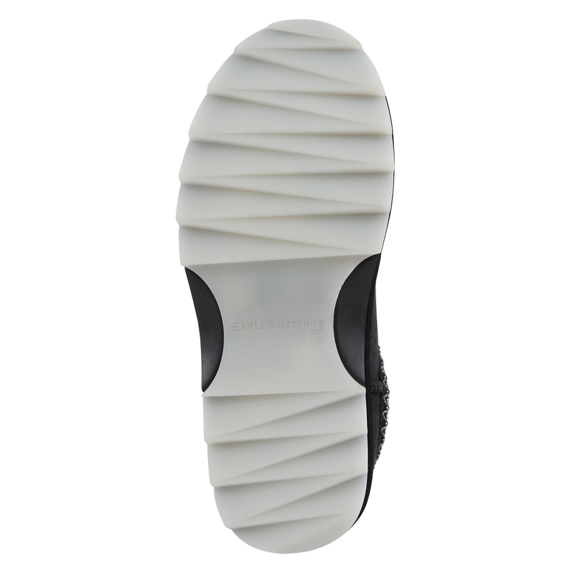 EMU Australia Sharky Adventure Scuff Black W13179-BLAK