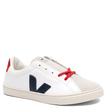 Veja Women's Leather White Nautico Pekin Sneakers