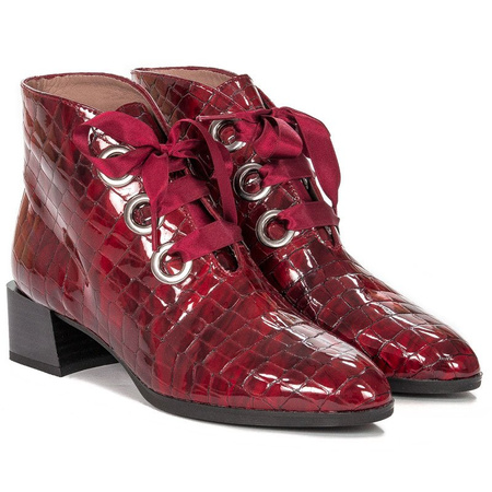 Hispanitas  HI00715 Alpes Maroon Boots