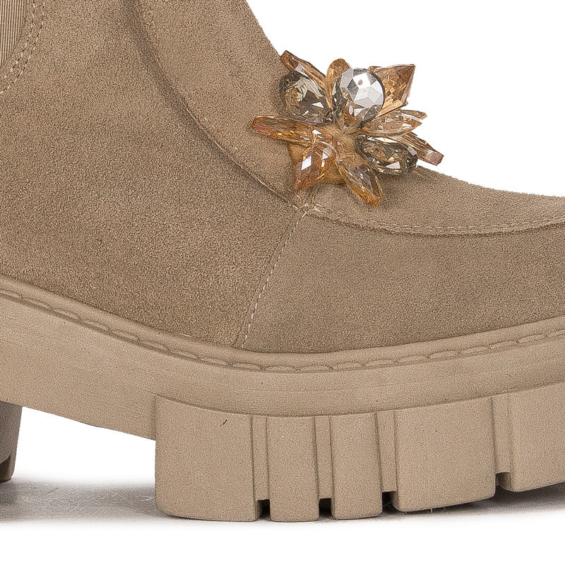 Maciejka Beige Corda Women's Boots