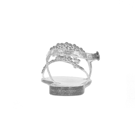 Sca'viola Sandały damskie Silver Srebrne