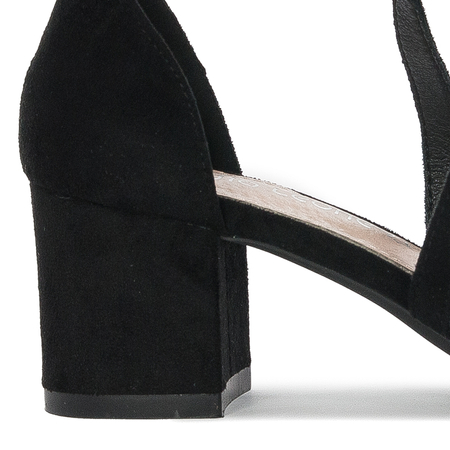 Sergio Leone women's Black MIC sandals