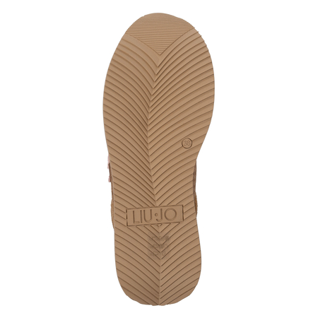 Liu Jo Sneakersy Damskie Na Platformie Brązowe