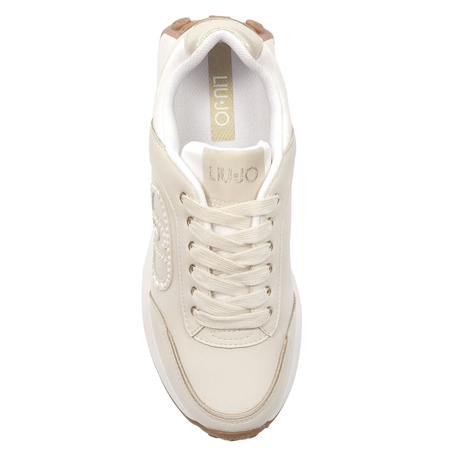 Liu Jo Women's Platform Sneakers Cream