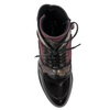 Maciejka 06140-23/00-7 Lace-up Women's burgundy Leather Boots