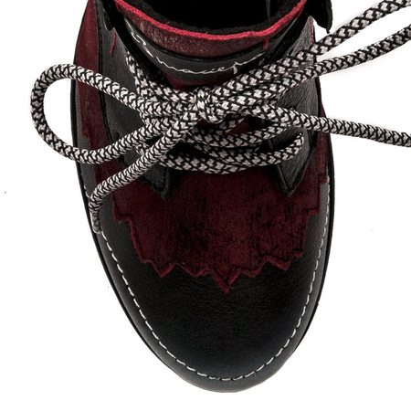 Maciejka 03190-01/00-3 Burgundy Boots