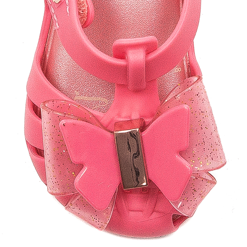 Zaxy Butterfly Baby Children's Sandals with Velcro Pink