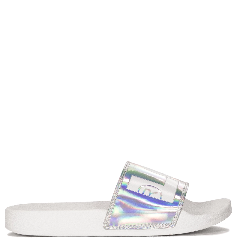 Klapki Damskie Levi's June L Silver Srebrne