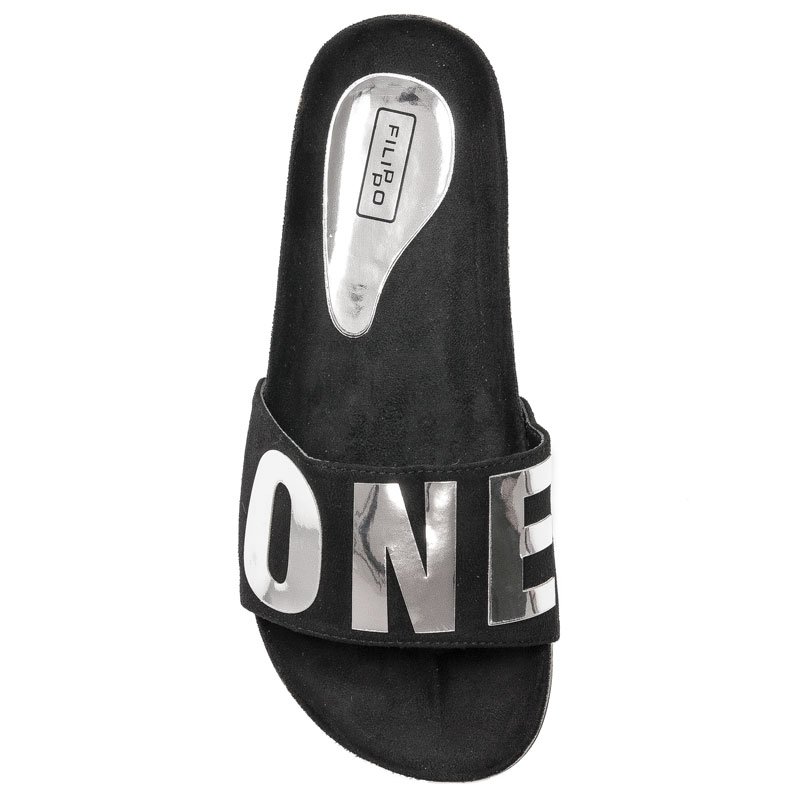 Filippo DK1374-20 Black Slides