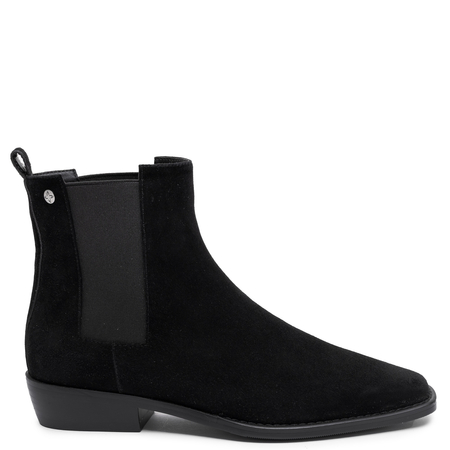 Maciejka Women's Leather Ankle Boots with Zipper Black K7758-01/00-7