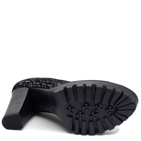 Maciejka Leather Elegant Heeled Pumps Black 2629W-11/00-1