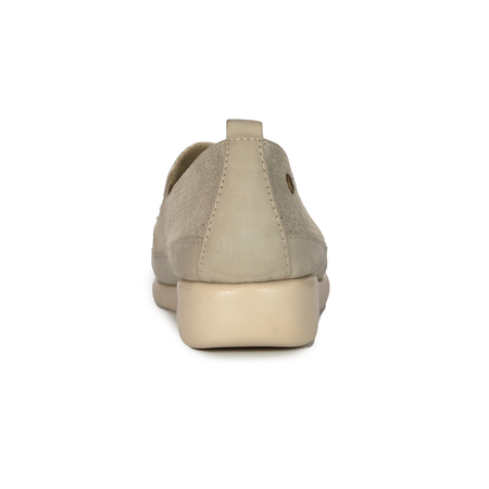 Maciejka Gold Leather Low Shoes