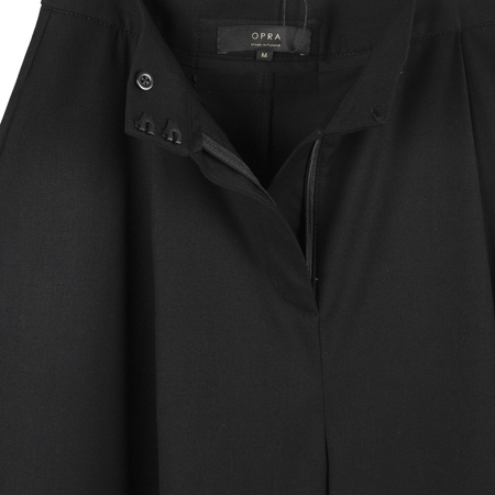 Opra Spodnie Damskie Baha Black Very High Waist Pants
