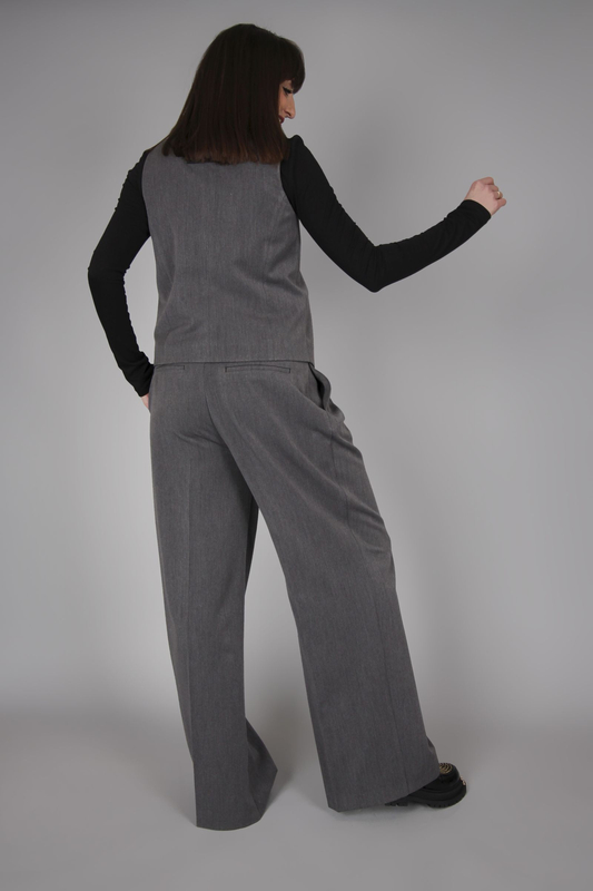 Opra Kamizelka Nur Oversize Grey