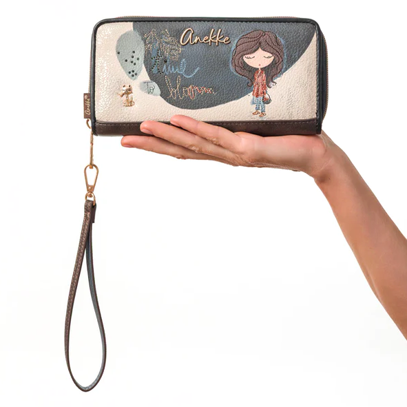 Anekke Artistic Pattern Women's Wallet Colorful 43709-908