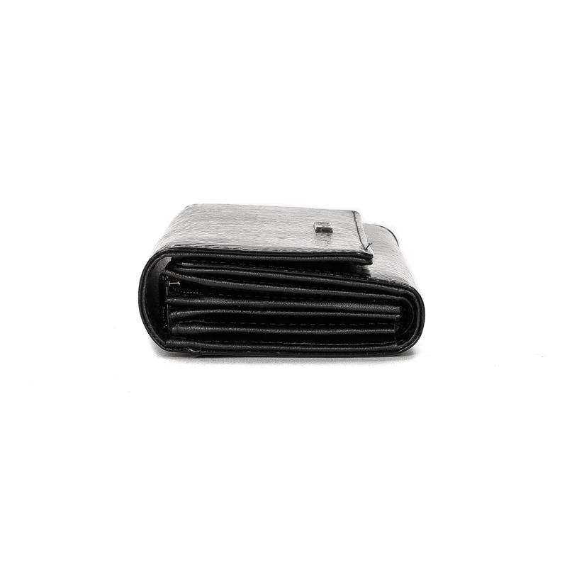 Big Star Black Lacquered Wallet