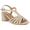  Maciejka Women's High Heel Sandals Leather Beige