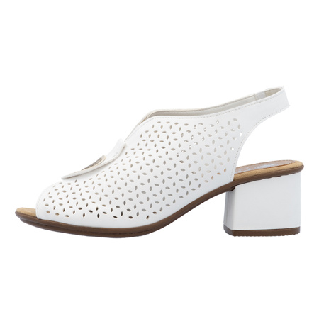 Rieker Women's White Sandals