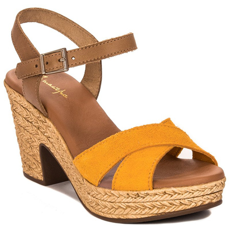 Maciejka ESP23-07-00-1 Serra Mostaza Sandals