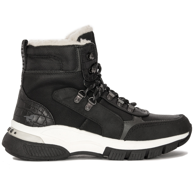 Mustang Schwarz Black Boots