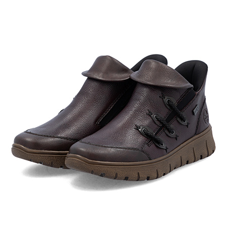 Rieker Women's Half Shoes Maroon