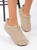 UGG Kapcie damskie W PLUSHY Slipper Natu/ Chestnut