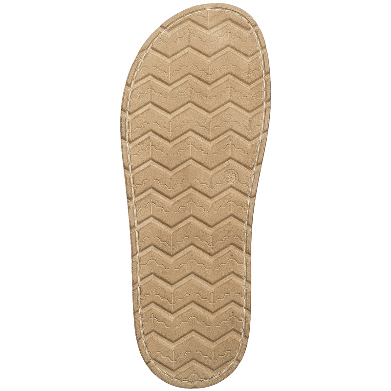 Maciejka Beige + Gold Women's Slides