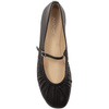 Inuovo Women's Leather Ballerinas Black
