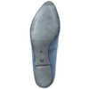 Maciejka Leather Almond-Toe Ballet Flats Navy-Jeans 04100-17/00-8