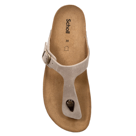 Scholl Women's Flip Flops Light Beige