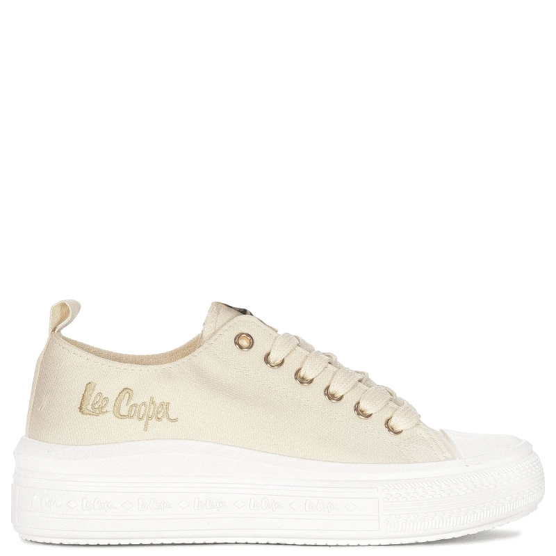 Lee Cooper Trampki Damskie Beżowe