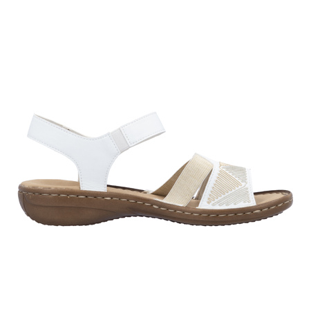 Rieker Women's White Sandals
