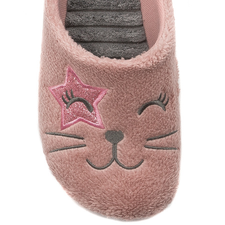 Inblu Kapcie klapki damskie PINK Różowy