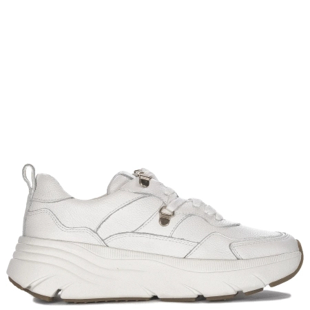 Geox Sneakersy damskie skórzane białe