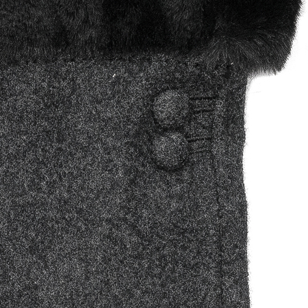 Venezia Unisono Sun 164-FG3181 Nero Black Gloves