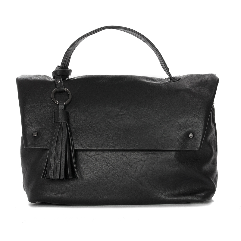 Black Big Star Black Bag